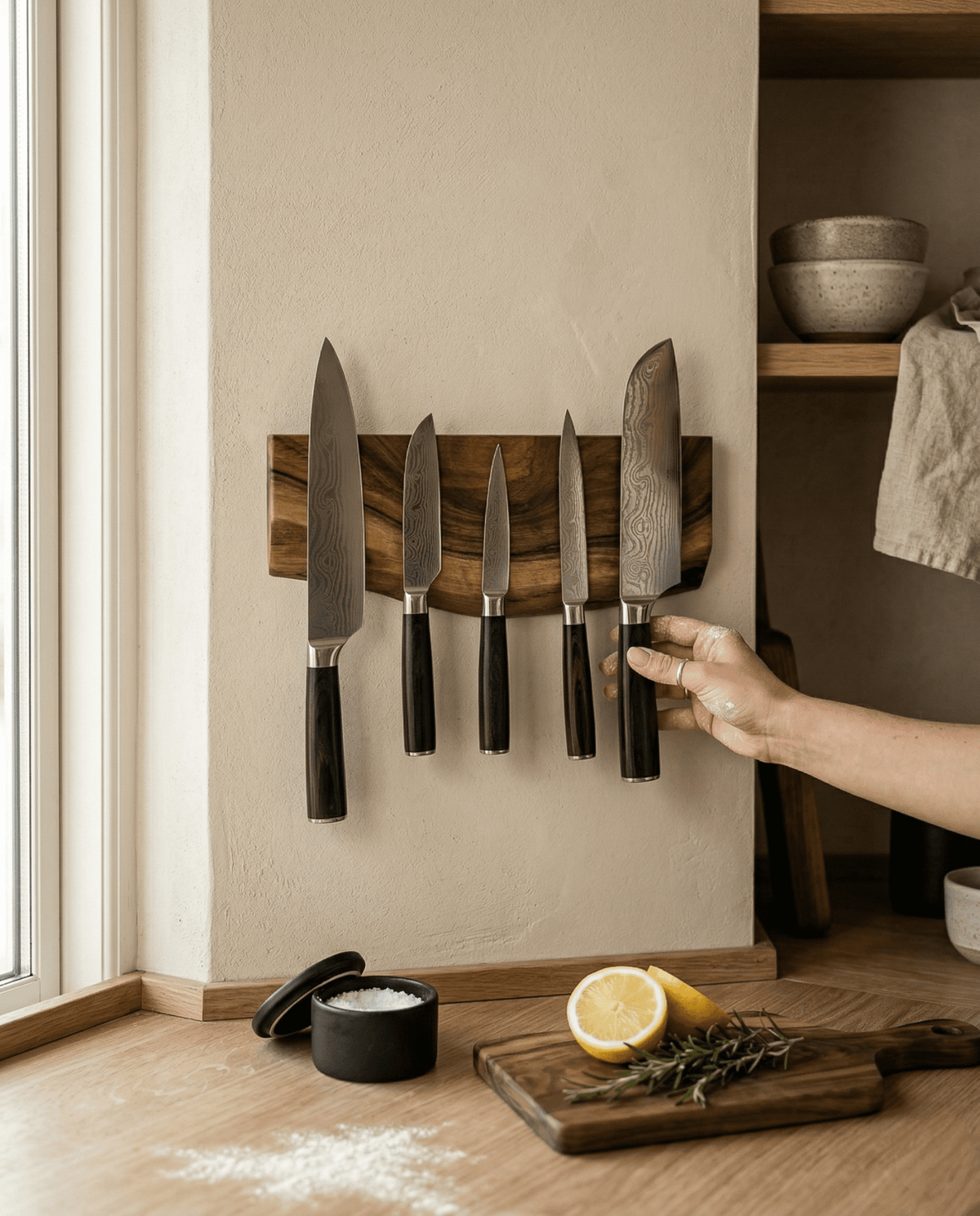 Magnetic Knife Holder – The Grain - Wood vibes only