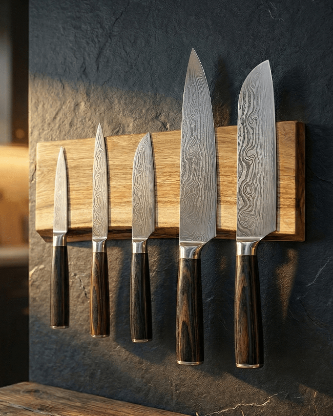 Magnetic Knife Holder – The Line - Wood vibes only