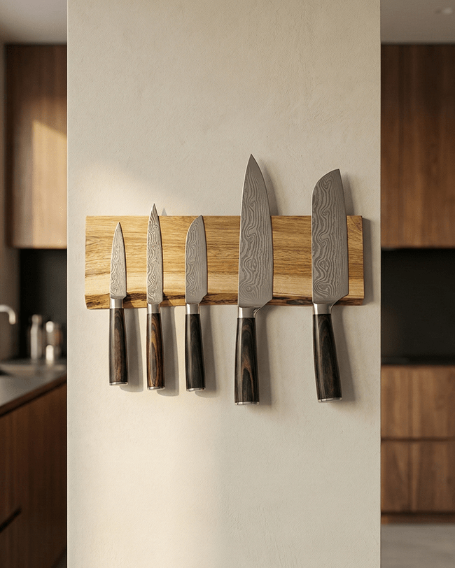 Magnetic Knife Holder – The Line - Wood vibes only