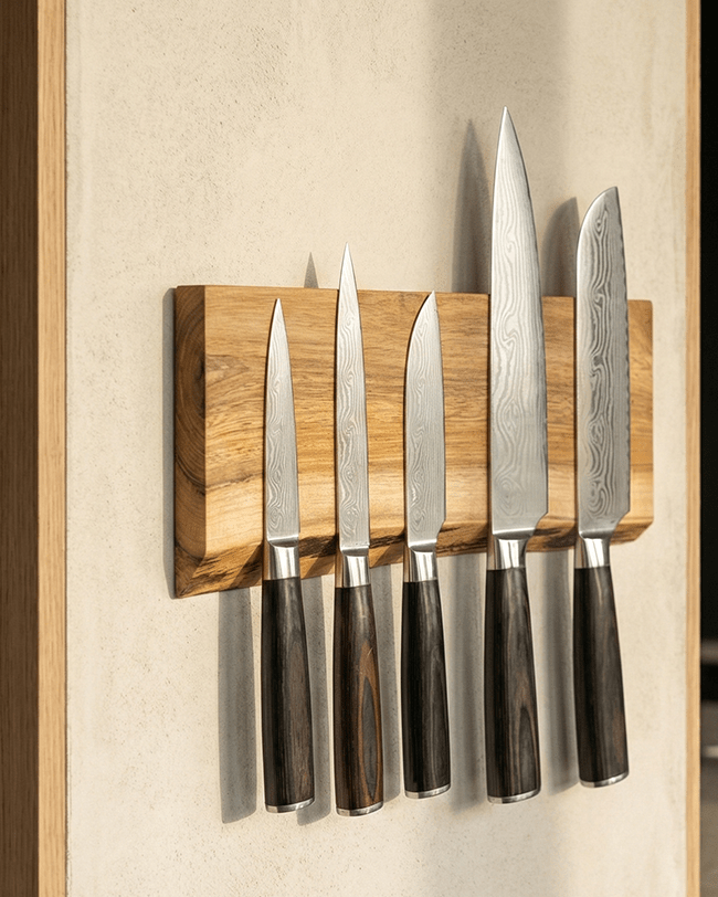 Magnetic Knife Holder – The Line - Wood vibes only