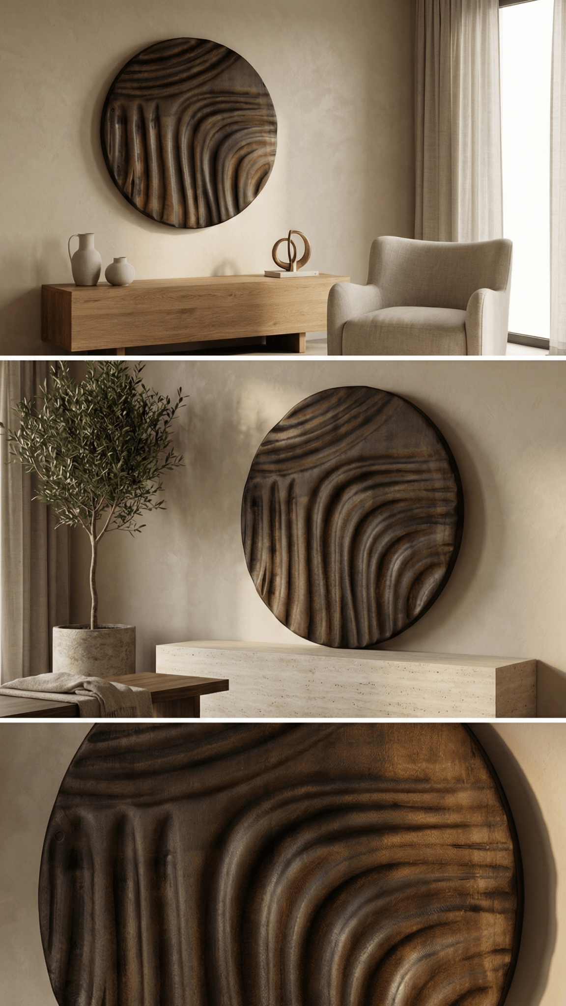 The Circle Form - Wood vibes only