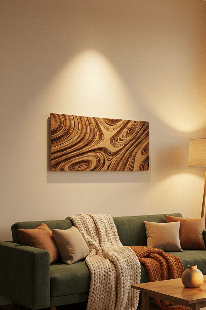 Saturn Presence – Arte Mural en Madera